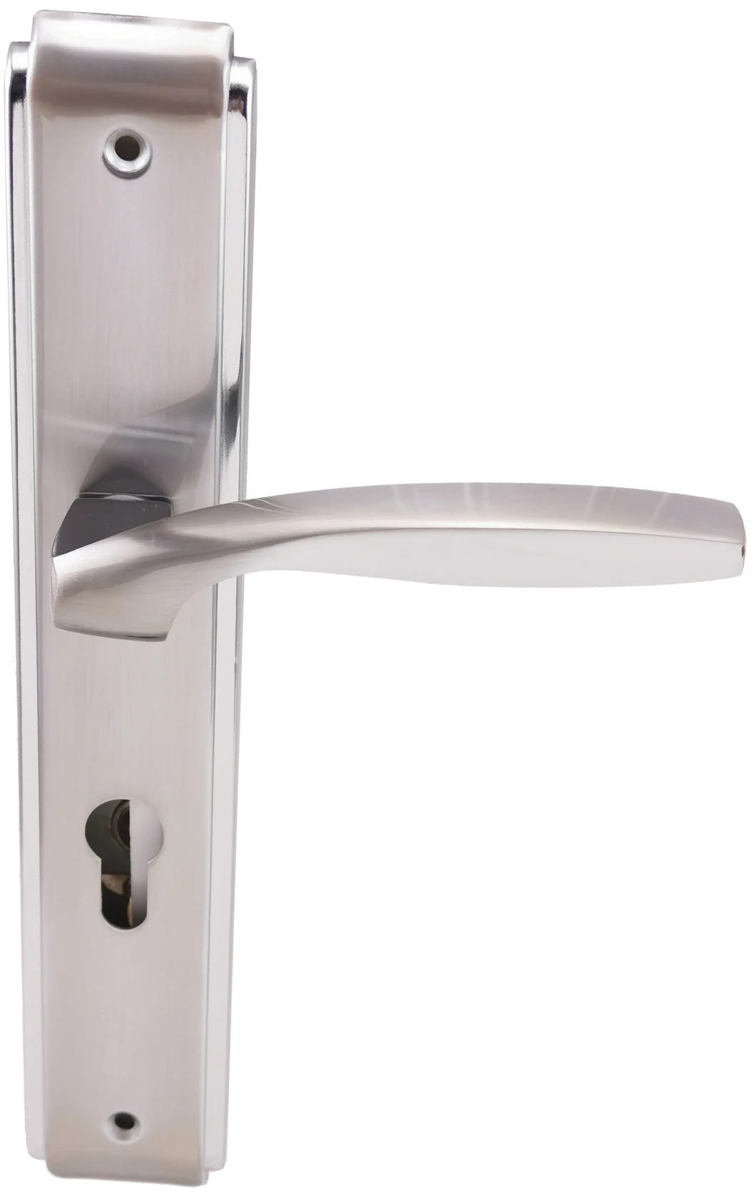 High Quality Modern Style Steel Plate Aluminium Handle Door Lock (A872 R37)