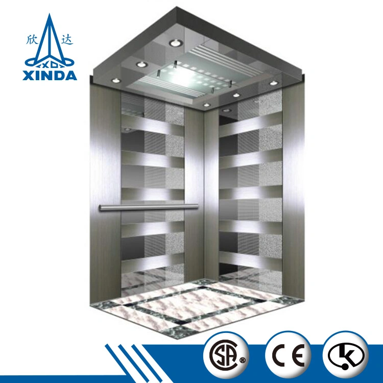 Passenger Elevator with Gearless Traction Machine, Support Professional Sevice