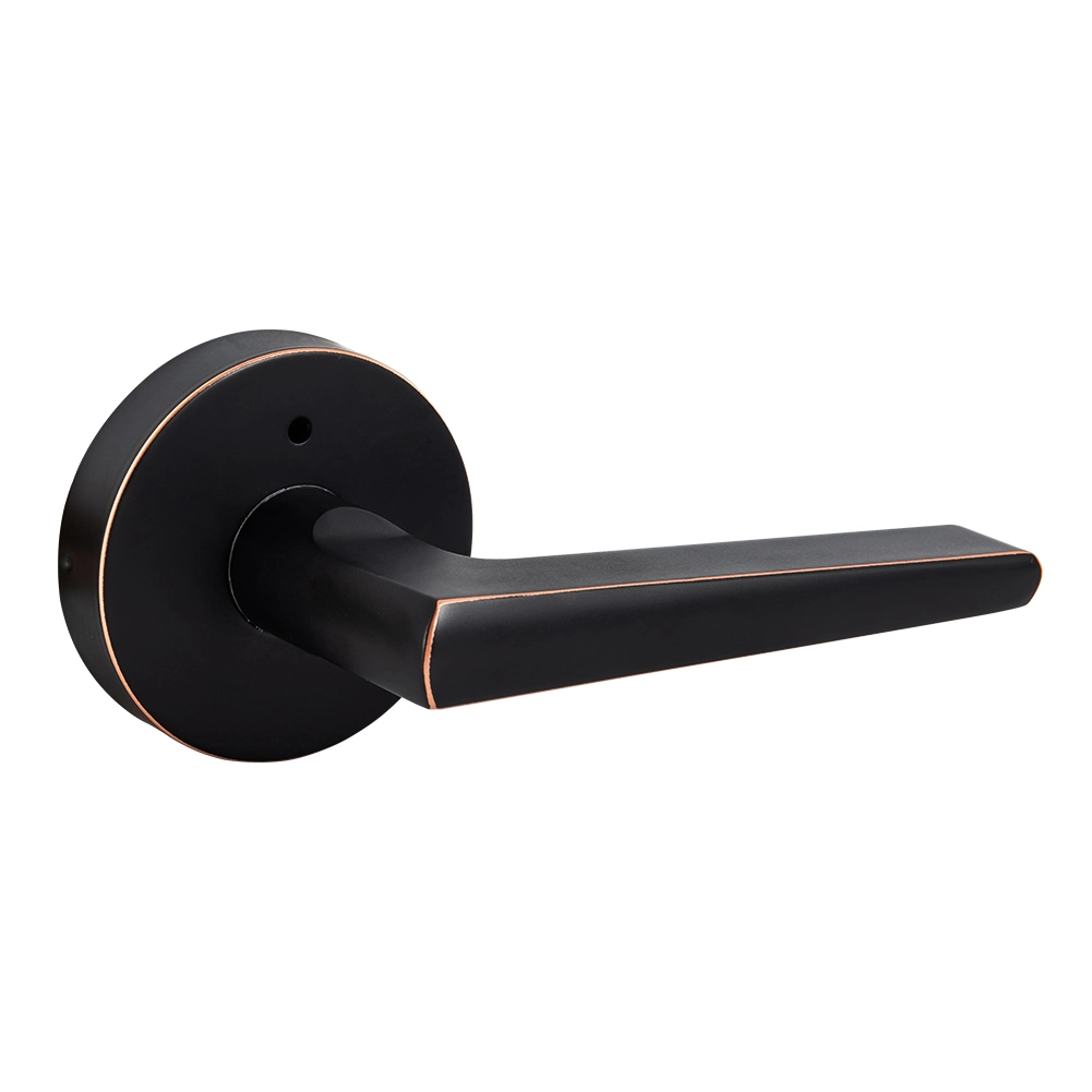 Zinc Alloy Door Handle Lock Security Lever Lock Quick Release Button Privacy Lever Door Lock